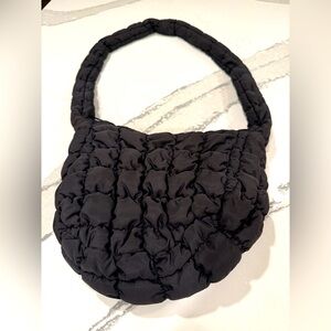 Puffy Tote Bag Women Quilted Shoulder Bubble Pleated Crossbody Bag/purse
